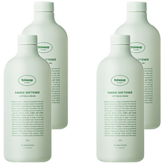 Bebesup 柔軟精 微風花園香 1L, 4瓶