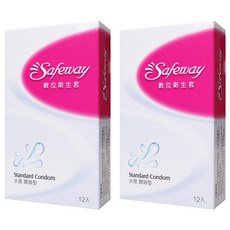 Safeway 衛生套 水感滑潤型 52mm, 12個, 2盒