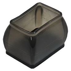 COMET 加厚升級毛氈靜音桌椅腳套8件組 TCLC-01 長方形 黑色, 1組