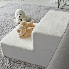 PRIELLE Beginning 皮革寵物樓梯套, 灰色