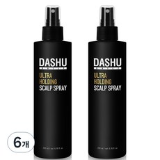 다슈 울트라 홀딩 스칼프 탈모증상완화 헤어스프레이, 200ml, 6개