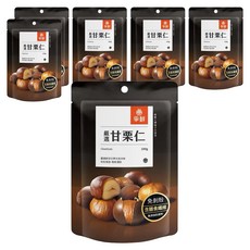 爭鮮 嚴選甘栗仁 純素, 100g, 6包