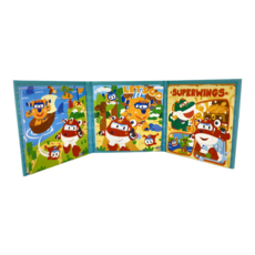 古部 超級飛俠系列拼圖, 1個, 37片