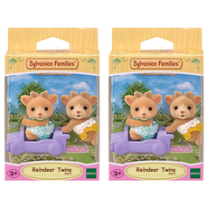 EPOCH Sylvanian Families 森林家族 馴鹿雙胞胎 5693, 2個