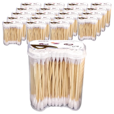 小麥購物 盒裝棉花棒 S354 59g, 20盒, 200支