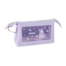 KUROMI 酷洛米 透明窗筆袋, 酷洛米 紫色, 1個