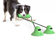 파스텔펫 셀프 터그놀이 강아지 장난감 15 x 50 cm, 그린, 1개