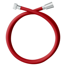 BODYLUV 純淨彩色水管 純粹紅, 1.5m