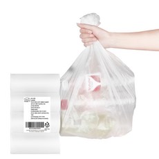 하비티 배접 분리수거 쓰레기 비닐봉투 롤형 포장 200매, 20L, 1개