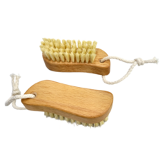 FALLER德國芙樂森 詠木香 原木植物纖維手部雙足清潔按摩刷 2入 FSC森林管理認證, 單色, 1組