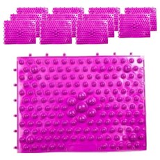 ABM 預製足壓墊, 12入, 紫色