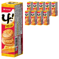 오리온 나샌드, 77g, 10개