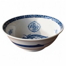 佐和陶瓷國際有限公司 青繪雙鳳凰8井 日本製 20.5 x 8cm, 1個, 藍色/白色