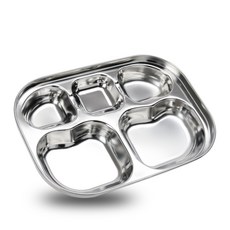 羨慕孩子的5球飲食盤, 單色, 1個