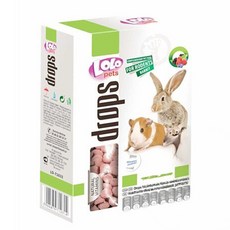 LOLO pets 優格維他命球 75g, 寵物鼠兔營養補充品, 提升免疫力, 促進腸道健康, 1盒