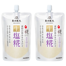 marukome 丸米 生鹽糀, 日本原裝進口, 家庭主婦寵兒, 味道溫潤回甘, 提升食物風味, 200g, 2包