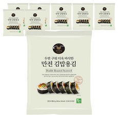 만전김 두번 구운 김밥김 10p, 25g, 8개