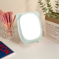 UL 掛式桌鏡 熊, 綠色