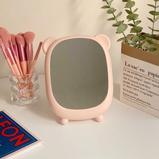 UL 掛式桌鏡 熊, 粉紅色