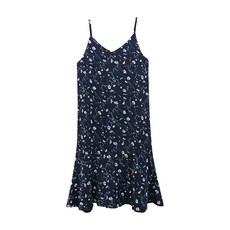 NE Efficiency 碎花細肩帶孕婦連身裙