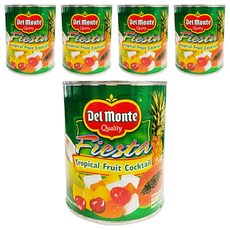 Del Monte Fiesta熱帶水果雞尾酒罐頭, 850g, 5罐