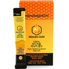 麥盧卡GOLD蜂蜜濃縮液隨身包 12入, 120g, 2盒