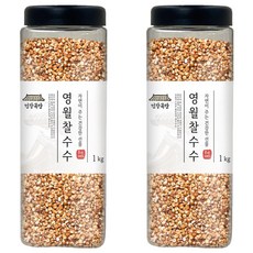 건강곡간 영월 찰수수, 1kg, 2개