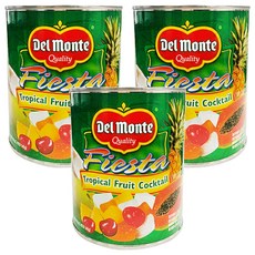 델몬트 피에스타 트로피칼 후르츠 칵테일, 850g, 3개