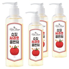 라벨영 쇼킹 사과초 클렌저, 4개, 200ml
