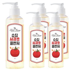 라벨영 쇼킹 사과초 클렌저, 5개, 200ml