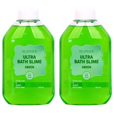 레시피박스 울트라 바스 슬라임 클렌저 그린, 520ml, 2개