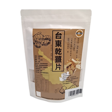 SUNFOOD 太禓食品 嚴選台東高山老薑片 無添加乾薑片, 100g, 1包
