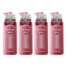닥터그루트 밀도케어 탈모기능성 샴푸 화이트 자스민향, 400ml, 4개