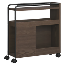 IRIS OHYAMA 愛麗思歐雅瑪 餐車 DWG-196 570 x 196 x 621mm 9780g, 胡桃色