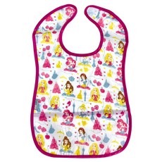 Disney Princesses 迪士尼公主 防水圍兜, 粉色, 1個, 1個裝