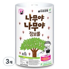 나무야나무야 점보롤 2겹, 250m, 4롤, 3개