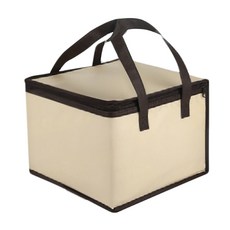 FANCY LIFE 蛋糕保冰袋, 米色, 10吋(36 x 36 x 22cm), 1個