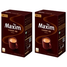 맥심 아라비카 100 커피믹스, 11.8g, 100개입, 2개