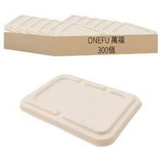 ONEFU 萬福 方形植纖紙蓋, 6包, 50個