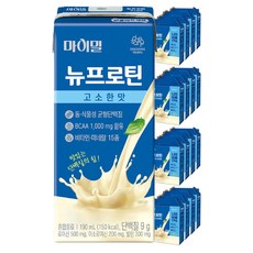 마이밀 정품 뉴프로틴 고소한맛, 3.04L, 16개
