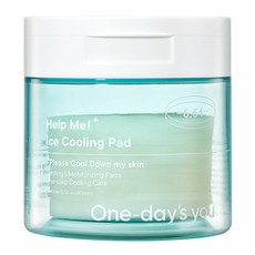 One-day's you HELP ME 冰涼舒膚棉片 110ml, 80片, 1罐
