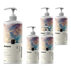 일상팩토리 네이쳐 프리미엄 퍼퓸 샴푸 플로랄 머스크향, 5개, 1L