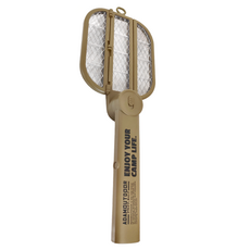 ADAMOUTDOOR 摺疊兩用電蚊拍 二代, 3000V電壓, TYPE-C充電, 1入