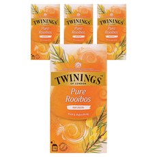 TWININGS 唐寧茶 南非國寶茶茶包, 2g, 25包, 4盒