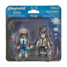 Playmobil 摩比人 警察和街頭藝術家雙入組 70822, 4-10歲, 10件, 1盒