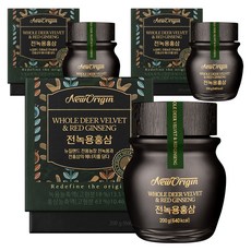 Yuhancare 紅蔘鹿茸濃縮液, 200g, 3罐