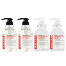 Malcolm Deep Dark Rose 洗髮水 520ml + Treatment 520ml 套組, 2組