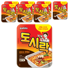 팔도도시락 컵라면 86g, 8개