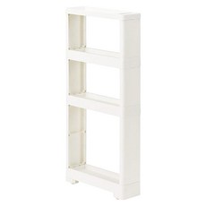 JEJ 移動式收納置物隙縫架, 尺寸W12xD40xH85cm, 12cm寬