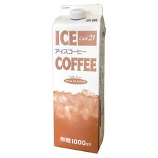 HAMAYA Café 21 黑咖啡 無糖, 1個, 1L